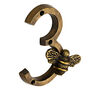 Solid Brass Bee Numbers In Antique Finish Four Inch, thumbnail 1 of 9