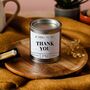 Thank You Candle Gift Set For Best Friend And Colleagues, thumbnail 3 of 5