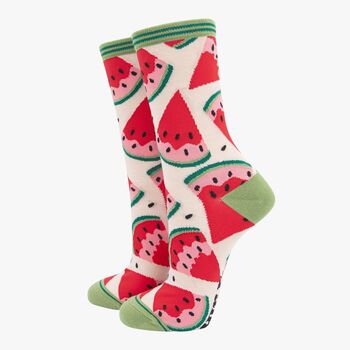 Tropical Fruit Colourful Bamboo Socks Gift Box, 4 of 4