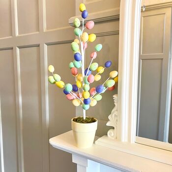 Decorative Easter Tree In Pastel Colours, 5 of 6