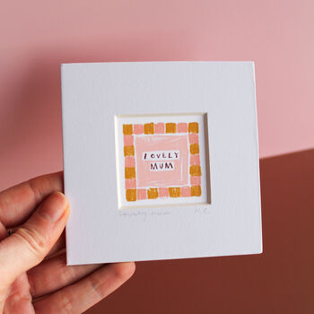 Colourful Mum Mini Art Print, 2 of 8