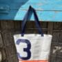 Genoa Upcycled Sailcloth Tote Bag, thumbnail 6 of 7