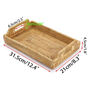 Rectangular Rattan Woven Serving Tray, thumbnail 3 of 6