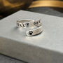 Personalised Sterling Silver Pet's Name Wrap Ring, thumbnail 1 of 4