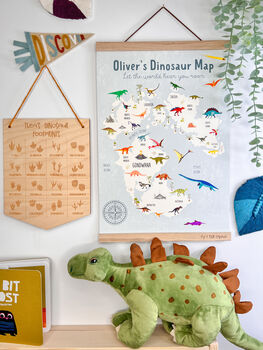 Kids Dinosaur World Map, 3 of 3