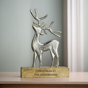 Personalised Stag Ornament, 6 of 6