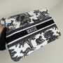 Personalised Tropical Tassel Zip Clutch Pouch, thumbnail 4 of 5