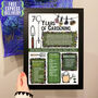 70 Years Of Gardening 70th Birthday Gift Print, thumbnail 4 of 6