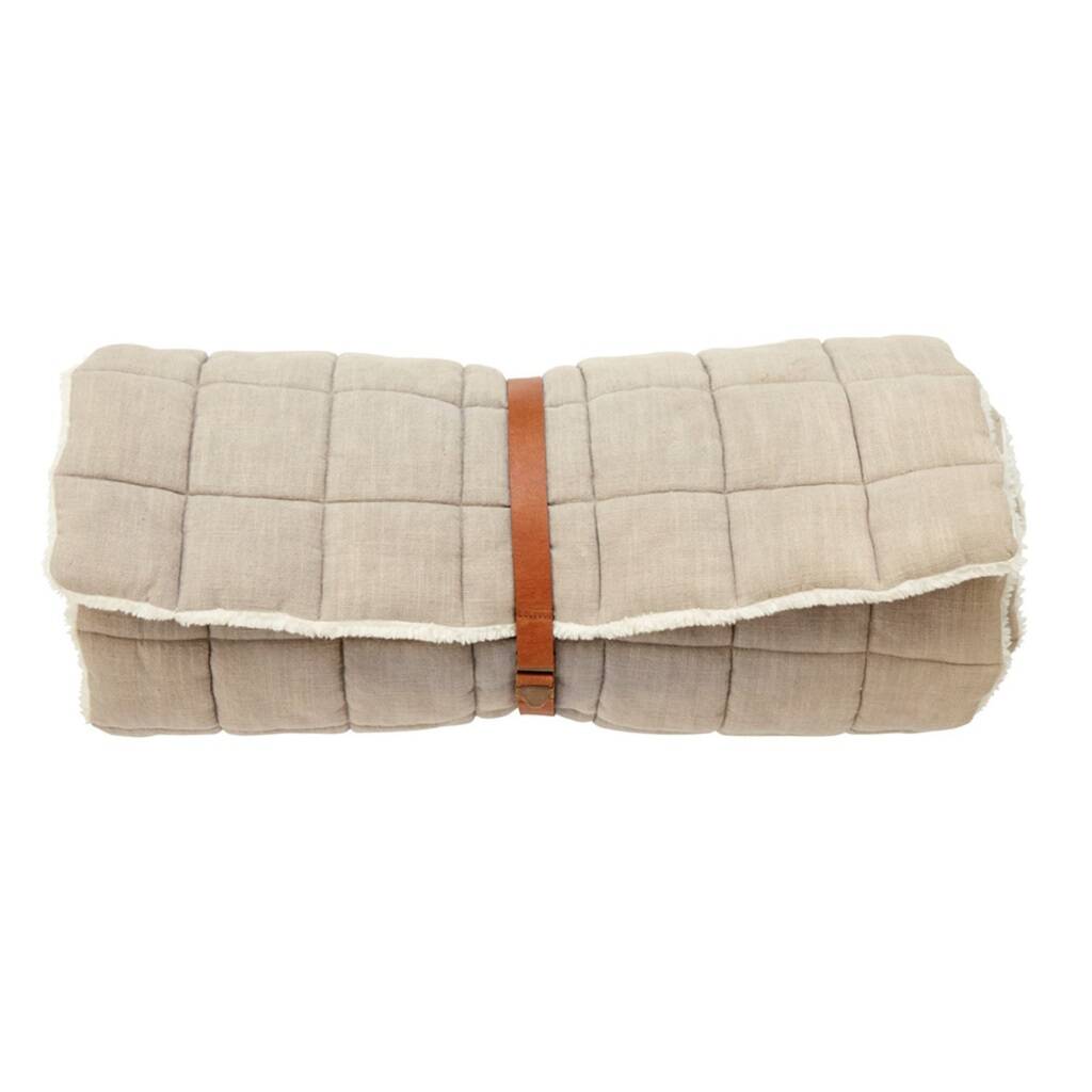 Nordal Yin Yoga Mattress With Fur Grey By Bell & Blue