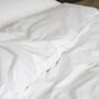 White Organic Cotton Bedding, thumbnail 6 of 6
