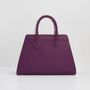 Floral Engravings Large Plum Tote, thumbnail 4 of 6