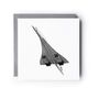 Concorde Takeoff – Hand Drawn Aviation Card, thumbnail 2 of 5