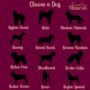 Personalised Dog Silhouette Paw Wreath Decoration, thumbnail 2 of 10