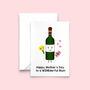 'Winederful Mum' Mother's Day Card, thumbnail 2 of 2