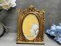 Vintage Gold Photo Frame 6x4 Floral Picture Frame Gift, thumbnail 1 of 8