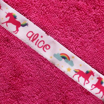Pink Unicorn Towels For Children | Bath | Swim | Beach, 4 of 8