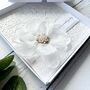 Handmade Wedding Day Card. With Flower. Various Colours, thumbnail 6 of 7