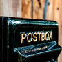 Classic Black Wall Mounted Letter/Post Box, thumbnail 2 of 3