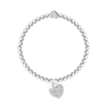 With Love At Christmas Silver Bracelet Bauble Gift Box, 2 of 3