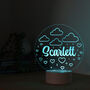 Personalised Clouds LED Night Light, thumbnail 2 of 5