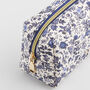 Blue Ditsy Pouch Small, thumbnail 7 of 7