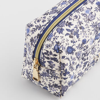 Blue Ditsy Pouch Small, 7 of 7