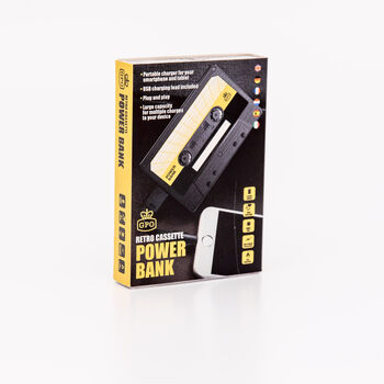 Gpo Cassette Tape Portable Power Bank, 5 of 5