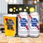 Pabst Blue Ribbon Two Bottle Gift Set With Pbr Glass, thumbnail 1 of 4