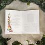 Wildflower Wedding Order Of Service Booklet, thumbnail 2 of 4