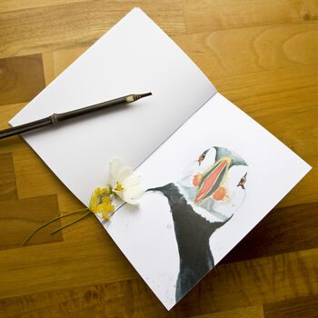 Inky Puffin Notebook, 4 of 8