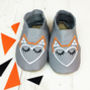 Personalised Unisex Geometric Fox Baby Shoes, thumbnail 4 of 10