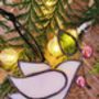 Glass White Dove Christmas Ornaments Gifts, thumbnail 3 of 6