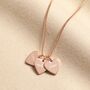 Personalised Family Small Heart Charm Necklace, thumbnail 4 of 7
