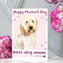Personalised Cockapoo Mother's Day Card, thumbnail 1 of 6