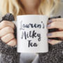 Favourite Drink Personalised Mug, thumbnail 1 of 3