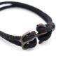 Personalised Black Anchor Bracelet, thumbnail 5 of 6