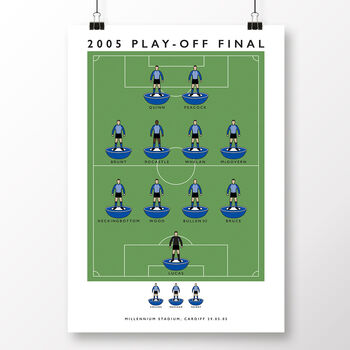 Sheffield Wednesday 2005 Play Off Final Poster, 2 of 8