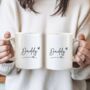 Personalised Script Dad Mug – Minimalist Father’s Day Gift With Heart Detail, thumbnail 3 of 9