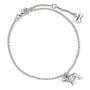 Personalised French Bulldog Silver Chain Bracelet, thumbnail 3 of 8