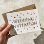 Wildflower Letters Ready To Write Wedding Invitations, thumbnail 4 of 7