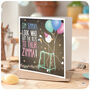 Sim Simma Funny Reggae Birthday Card Brother Sister Friend 30th 40th, thumbnail 4 of 6
