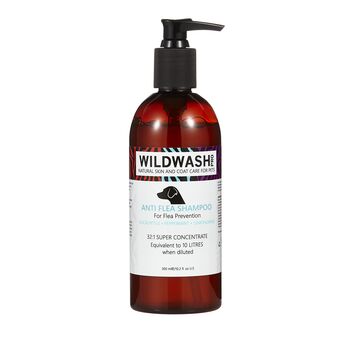 Wildwash Pro Natural Anti Flea Shampoo For Dogs 300 Ml, 2 of 2