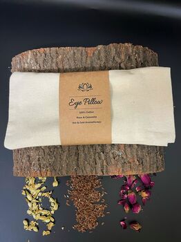 Aromatherapy Hot And Cold Lavender Or Rose And Chamomile Eye Pillows, 4 of 6