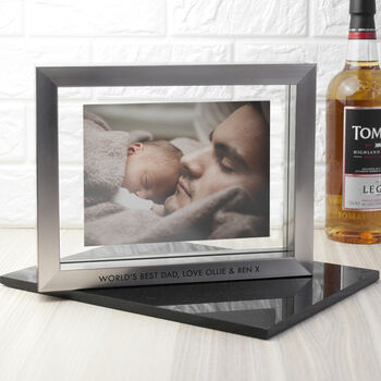 Personalised Metallic Floating Photo Frame, 9 of 12