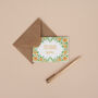 Set Of Six Floral Mini Thank You Cards, thumbnail 8 of 11