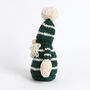 Christmas Gonk Knitting Kit, thumbnail 10 of 11
