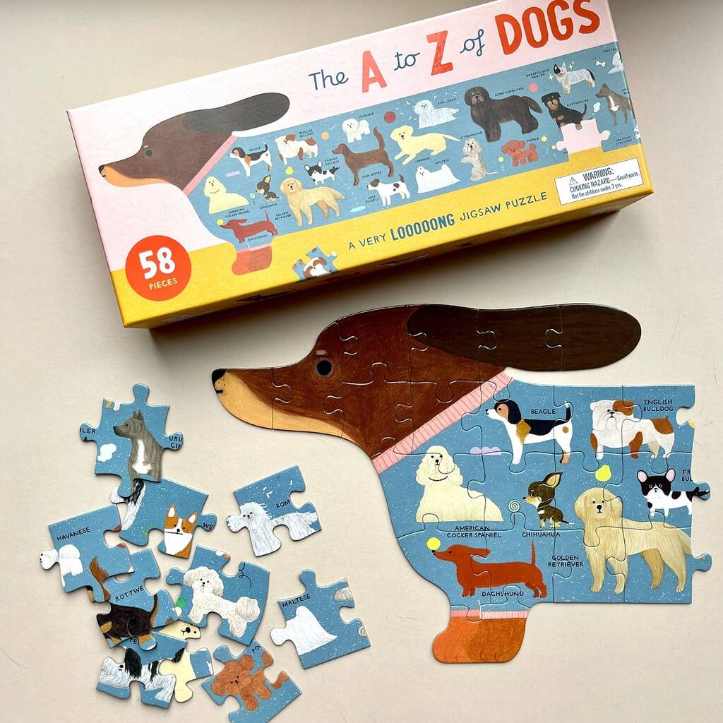 The A To Z Of Dogs Jigsaw Puzzle, 1 of 2