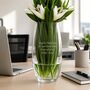 Personalised Flower Vase Corporate Gift, thumbnail 1 of 11