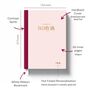 2026 Week To View A5 Personalised Diary With Gold Foil, thumbnail 6 of 10