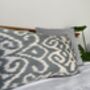 Grey Silk Decorative Cushion Cover, thumbnail 5 of 7